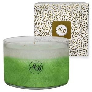 Bamboo & Watermint  Mia Bellas 20 oz Natural Palm Wax Candle